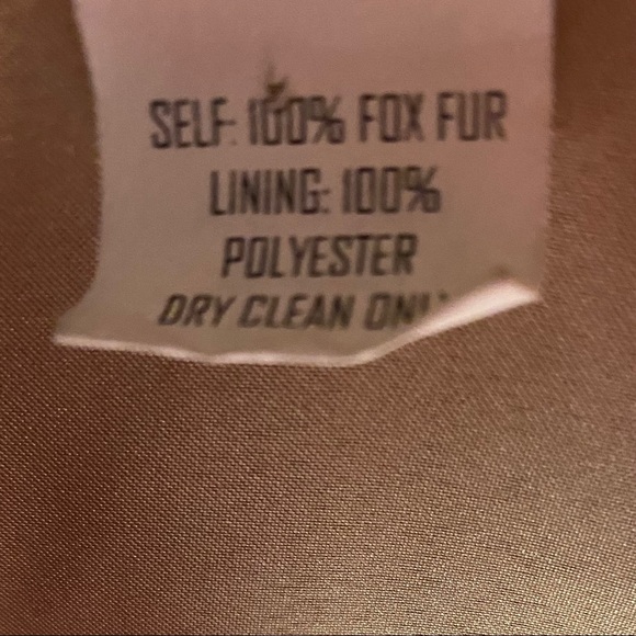 NWOT Fox Fur ADRIENNE LANDAU Textured Vest - Picture 8 of 8